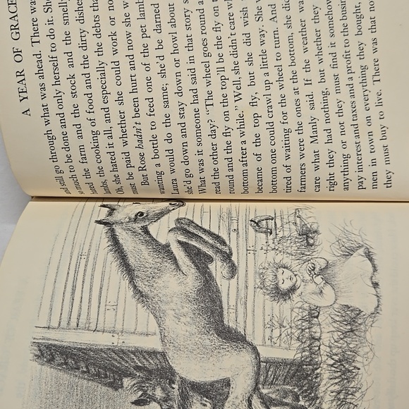 Vintage OLD 1971 Hardback Book The First Four Years Laura Ingalls Wilder - Picture 13 of 16